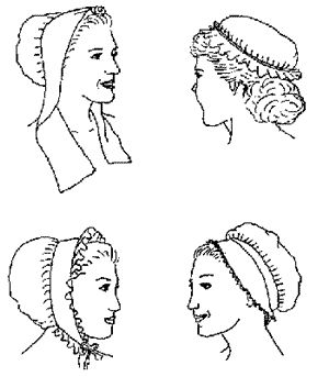 18th Century Women's Caps